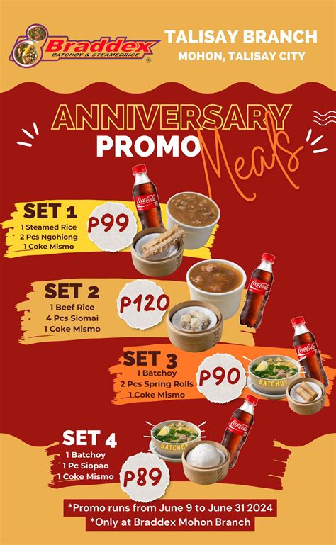 TALISAY BRANCH NEW PROMO RATES .